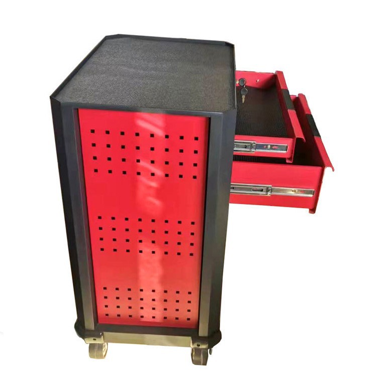 Carro de herramientas, gabinete, carro, caja multifuncional, reparación de automóviles, hardware de grado industrial móvil, tipo de cajón grueso de servicio pesado