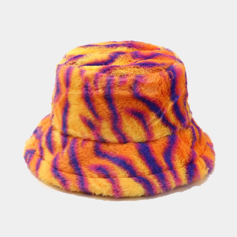 Unisex Modern Style Color Block Big Eaves Bucket Hat display picture 2
