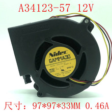 Nidec 9733 12V A34123-57 ���� ɢ�ȷ��� 0.46A ���������� 9cm