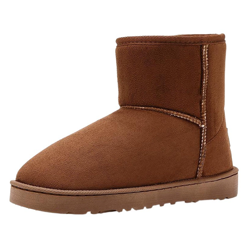 Зимние сапоги мужская хлопчатобумажная обувь для любителей 2018 зима Новая Корейская теплая женская обувь с высоким берцем на флисовой подкладке Взрывы внешней торговли