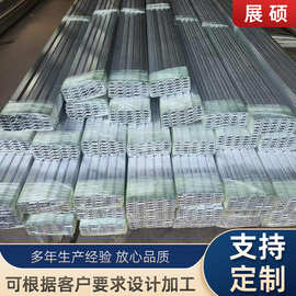 厂家批发防锈亚膜卡槽防风固膜加厚卡槽温室大棚配件铝合金卡槽