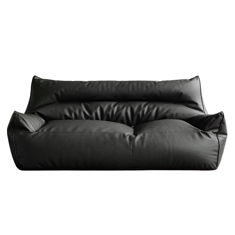 Sofá bag tatami sala de estar dormitorio doble tienda de ropa de cuero negro pequeño apartamento pequeño exclusivo