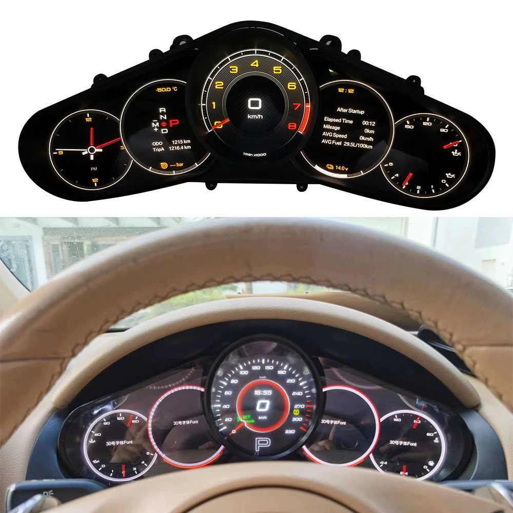 Подходящий для Porsche приборная панель Cayena Paramera Macan полное LCD-модуль вставки безразрушительная установка