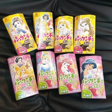 日本进口森永夹心饼干公主草莓巧克力味趣味零食卡通注心饼干零食