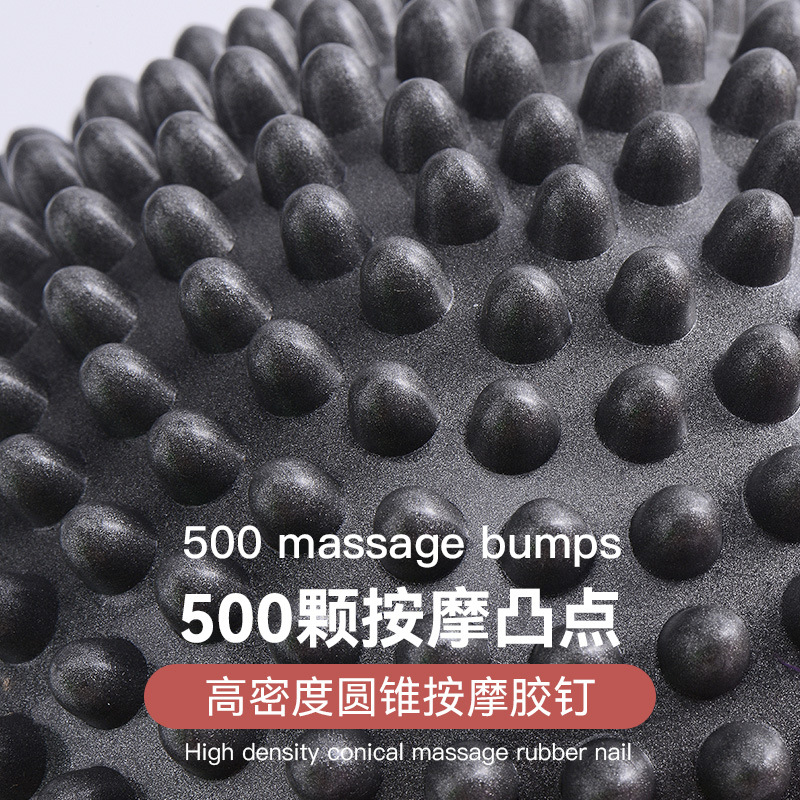 Cojín de equilibrio de yoga Masaje de acupuntura Bola de yoga de PVC engrosada Cojín de recuperación de rehabilitación Cojín de aire de yoga de fitness personalizado