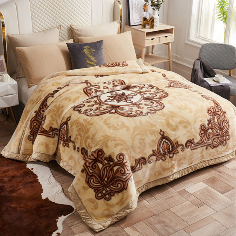 Keep warm coral flannel duvet