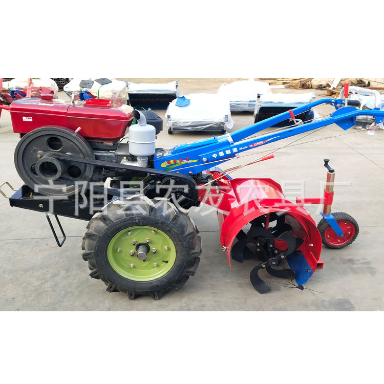 浙江葡萄园手扶车带埋藤机 埋土培土机 韭菜覆土机 单侧埋土机