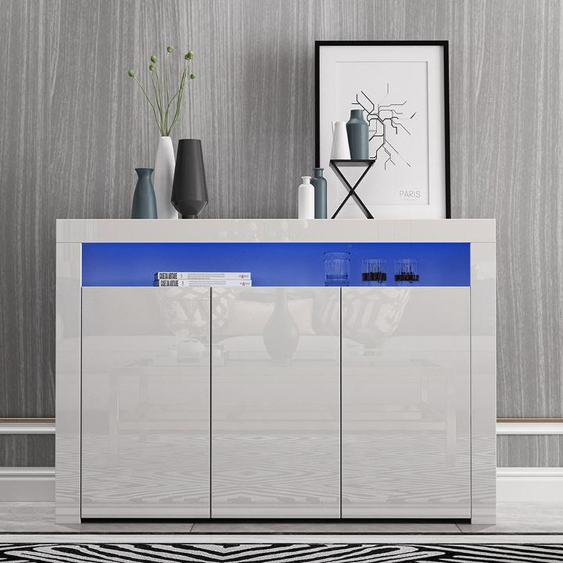 Armario aparador moderno minimalista armario de la cocina sala de estar pared hogar Tazón gabinete de almacenamiento integrado gabinete del vino