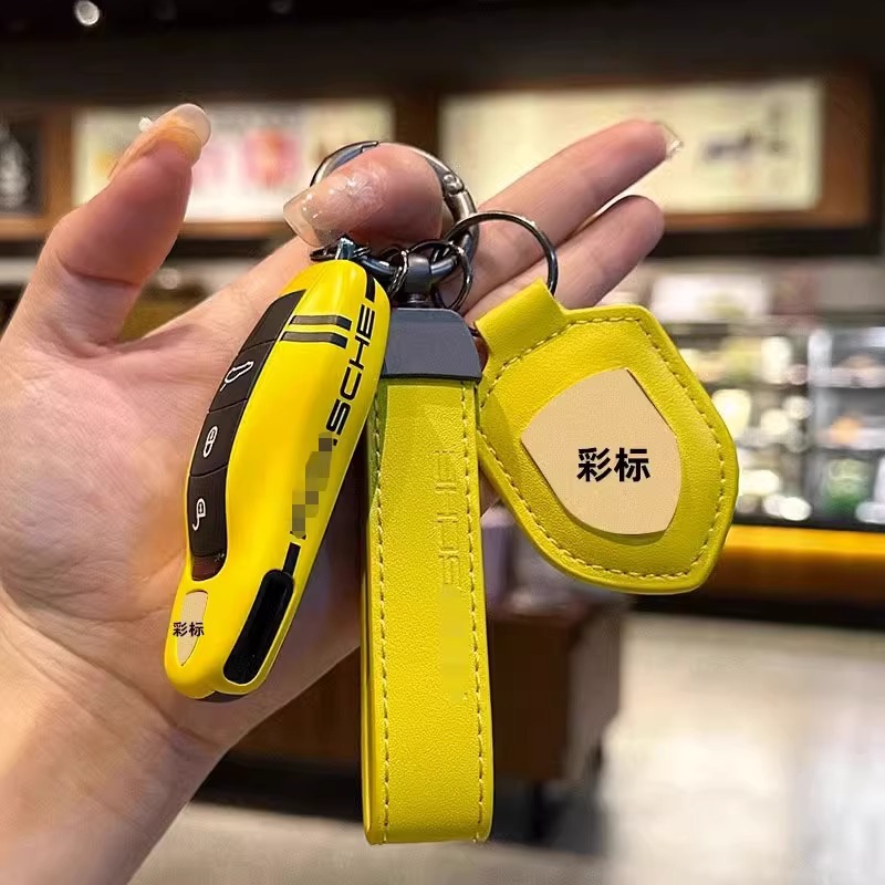 A형 트랙 옐로우 [싱글 쉘] + 천연 가죽 방패 + 가죽 로프