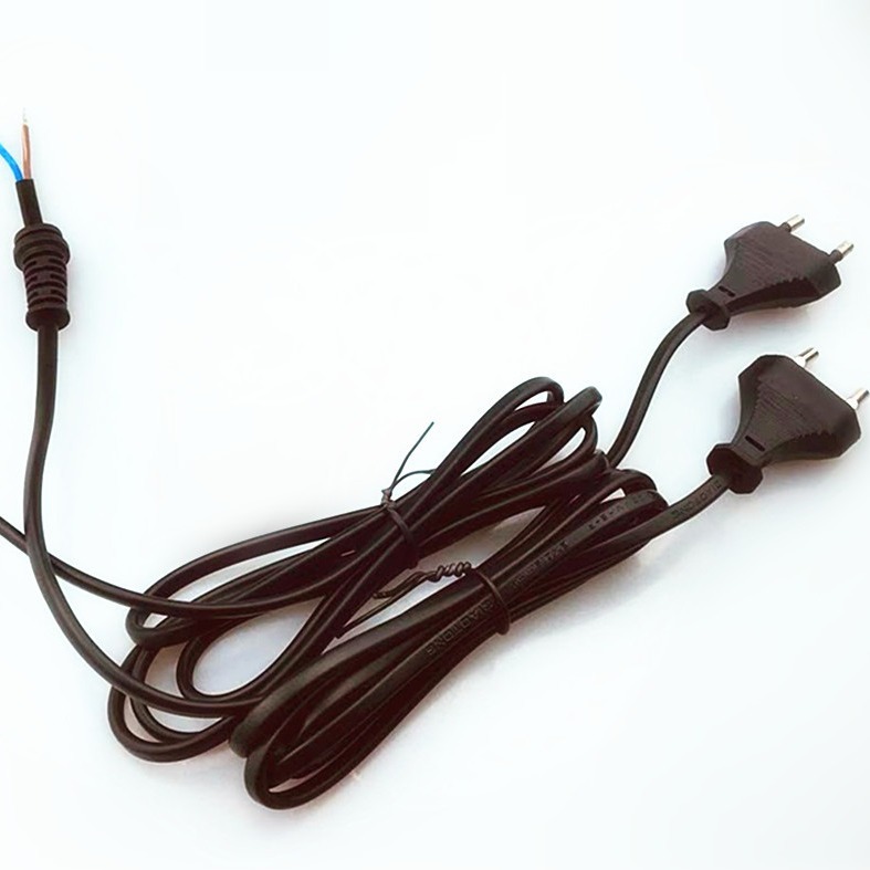 欧洲台灯电源线 报警器电源线 欧洲报警灯1.5米插头线缆