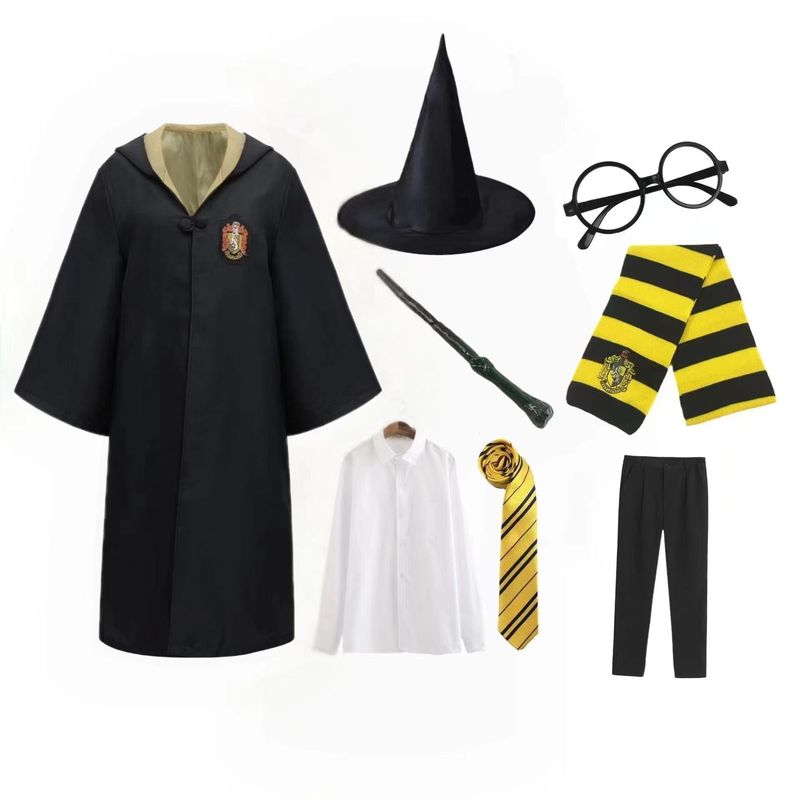 哈利波特cosplay学生制服魔法袍套装成人儿童万圣节专用cos服装|undefined