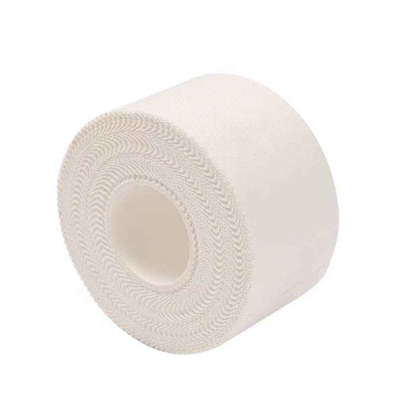 Tape adhesiva deportivo para jugar con los pies fijación de las articulaciones baloncesto dedo protector de muñeca protector de pies adhesivo blanco elástico banda adhesiva