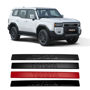 Toyota Prado LC250 üçün Xüsusi Qaraldılmış Arxa Etiket Qara Samuray Hərf Zolağı