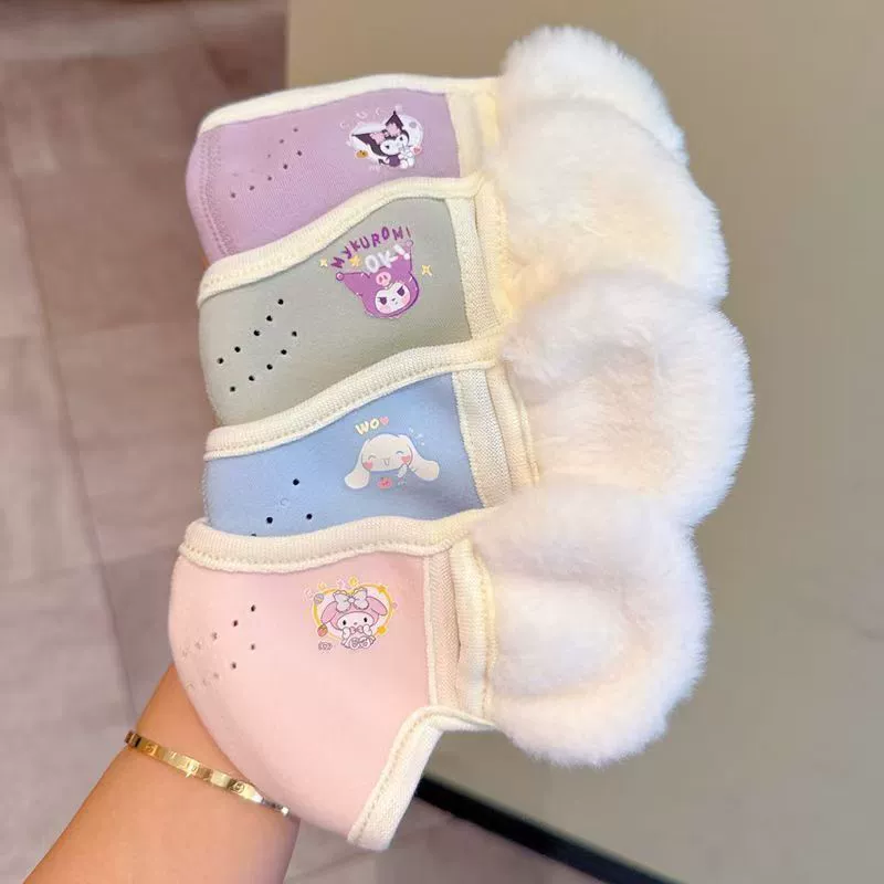 Симпатичные хлопковые кулуми теплая маска для наушников для детей