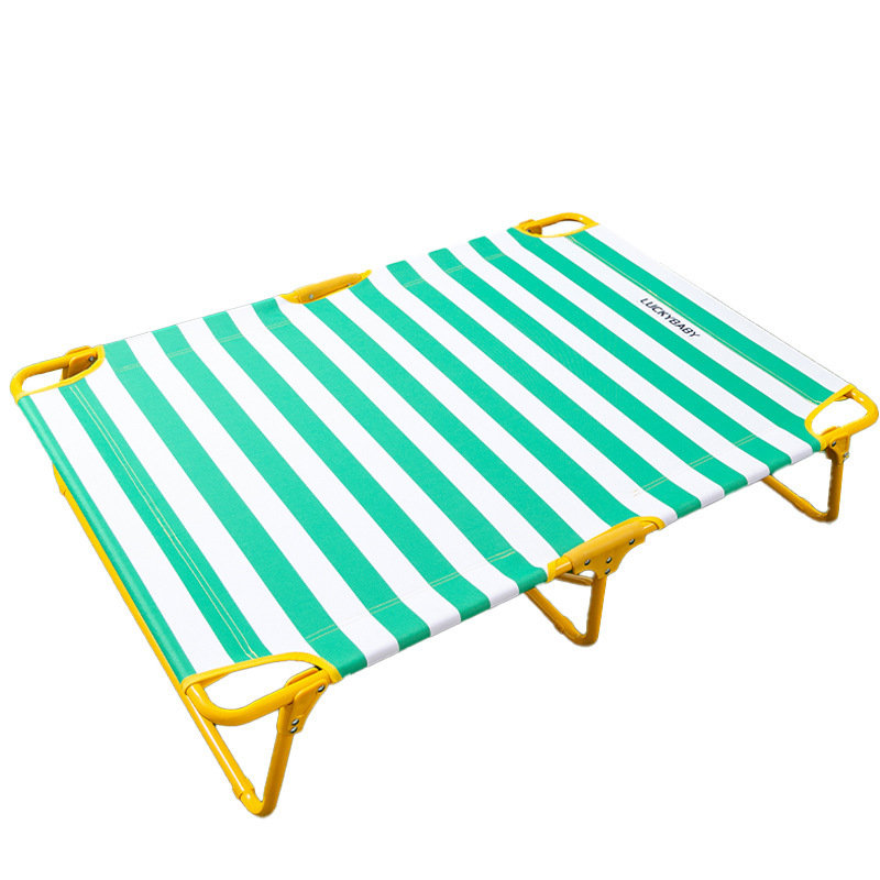 Cama de marcha de rayas anchas clásicas simples y grandes fondos para perros, cama de perros, nido de perros, primavera y verano, mascotas, artículos para perros