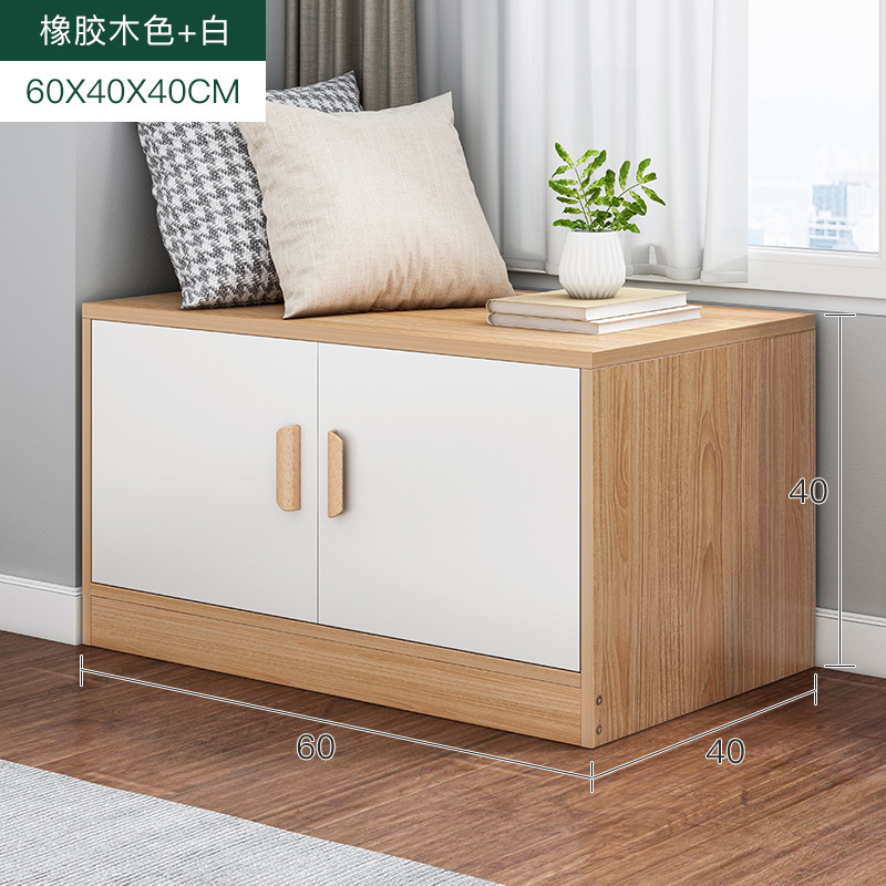 Gabinete de almacenamiento de la ventana de la Bahía Gabinete de la ventana de la Bahía armario gabinete de piso gabinete bajo simple moderno sentado de pie gabinete de almacenamiento en el hogar