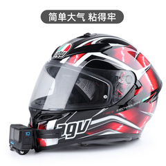 ヘルメットブラケットオートバイヘルメットあごブラケット取付action/山犬/gopro11/9カメラアクセサリー