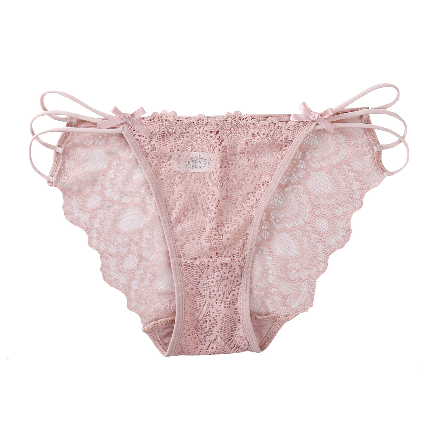 Transfronterizos elásticos encaje sexy pura deseos de moda cintura baja dama ropa interior transpirable cómoda al por mayor