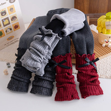 女童打底裤冬装加绒加厚新款女宝宝百搭堆堆袜打底裤小女孩保暖裤