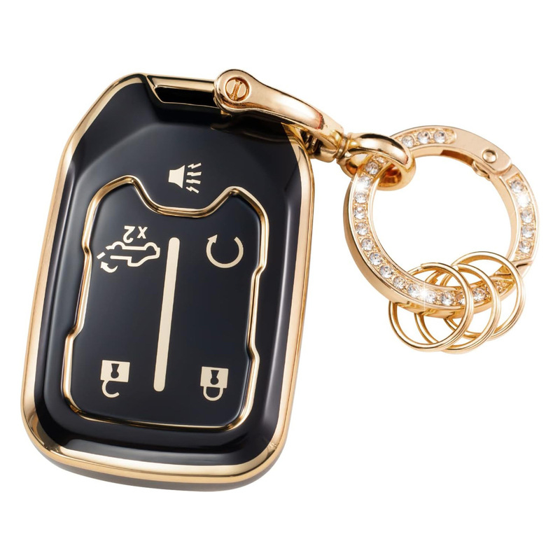 Cross-border Hot Phnom Penh Car Key Case Car Key Case Drill Ring Pendant Stirrup Keychain Amazon Explosions