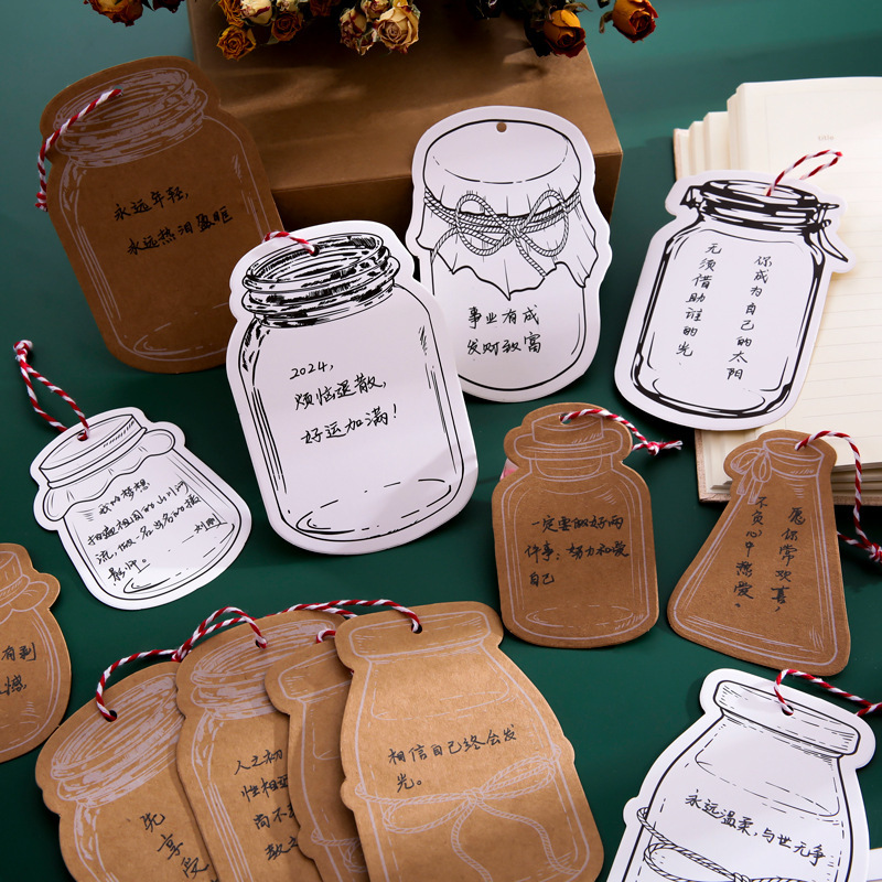 Middle school entrance examination learning target card class target wall sticker hanging decoration wish hanging card drifting bottle wish card Middle school entrance examination learning target card class target wall sticker hanging decoration wish hanging card drifting bottle wish card