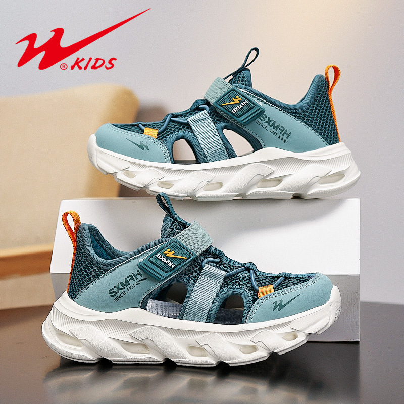 Double Star Children's Shoes Boys and Girls Sports Sandals 2025 Summer Boys and Girls Non-Slip Wear-Resistant Soft Sole Lightweight Frame Shoes Trendy