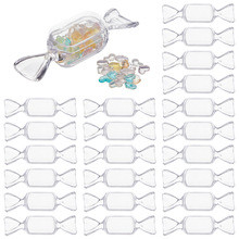 透明创意糖果包装盒带盖PS材质亚克力小糖果形迷你塑料盒