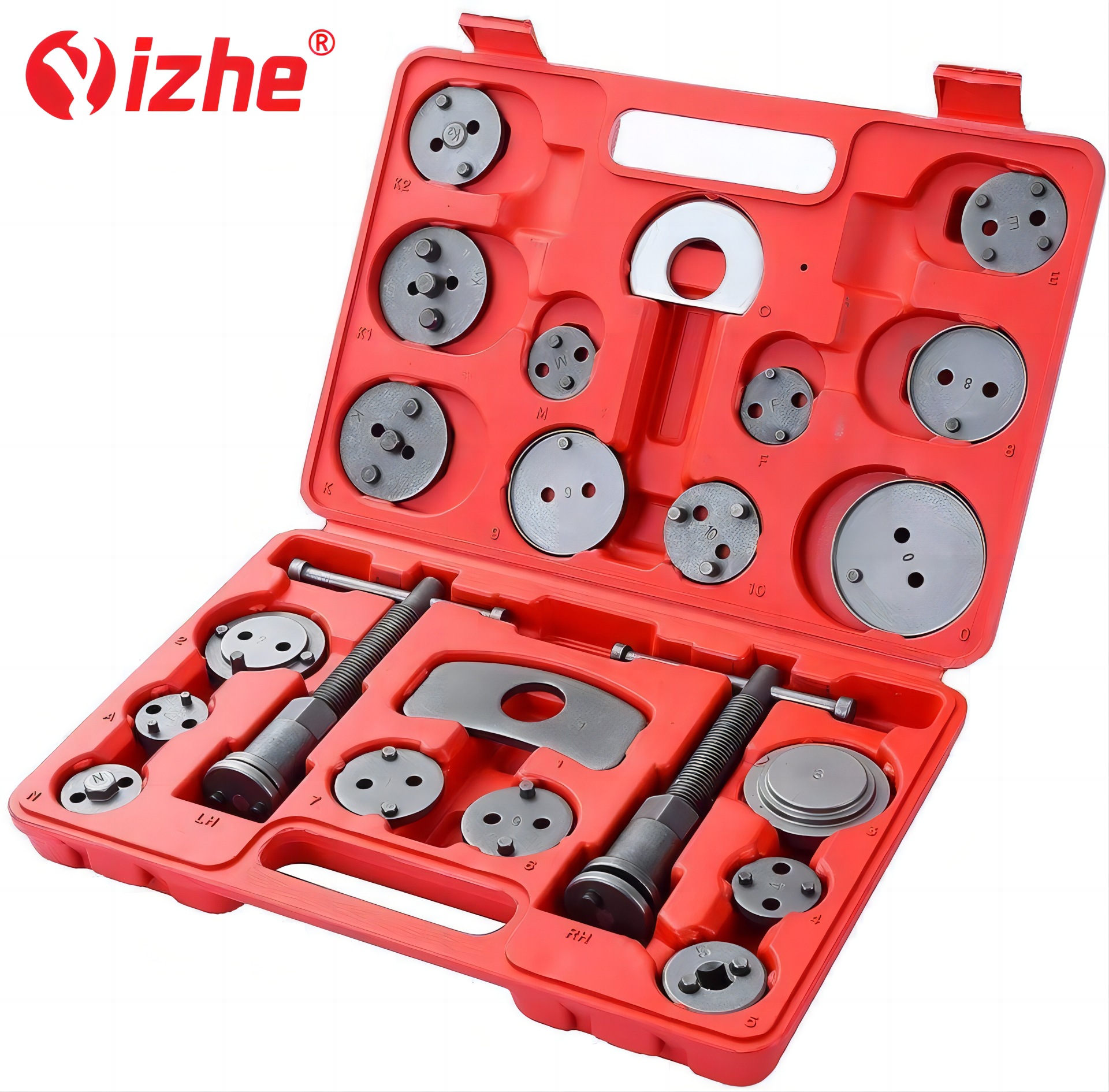 刹车分泵回位工具21件套蝶式汽车刹车片更换拆装专用工具汽修汽保