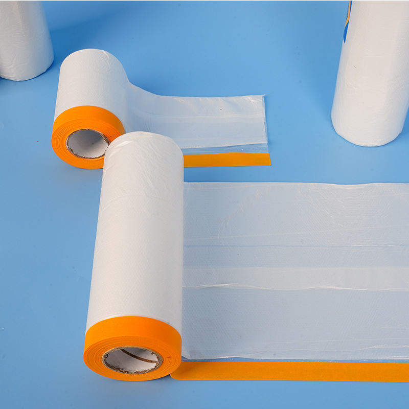 Dormitorio de muebles a prueba de polvo película de polvo desechable pe espesado decoración de película de pintura de pulverización fábrica de película de protección al por mayor