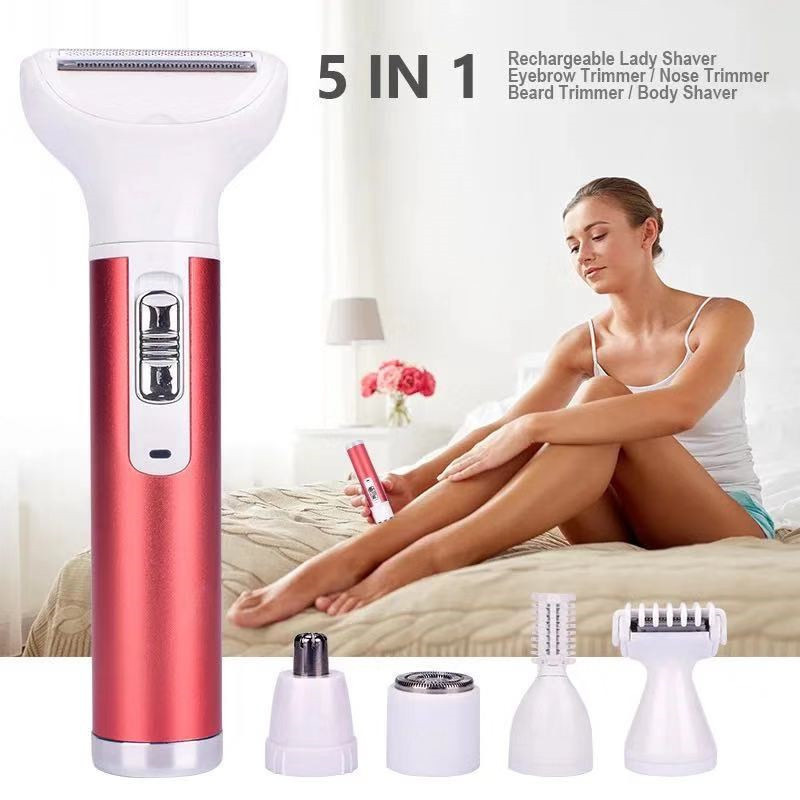 Electric epilator, women's private part shaver, underarm shaver, multi-functional hair removal device, eyebrow trimmer shaver