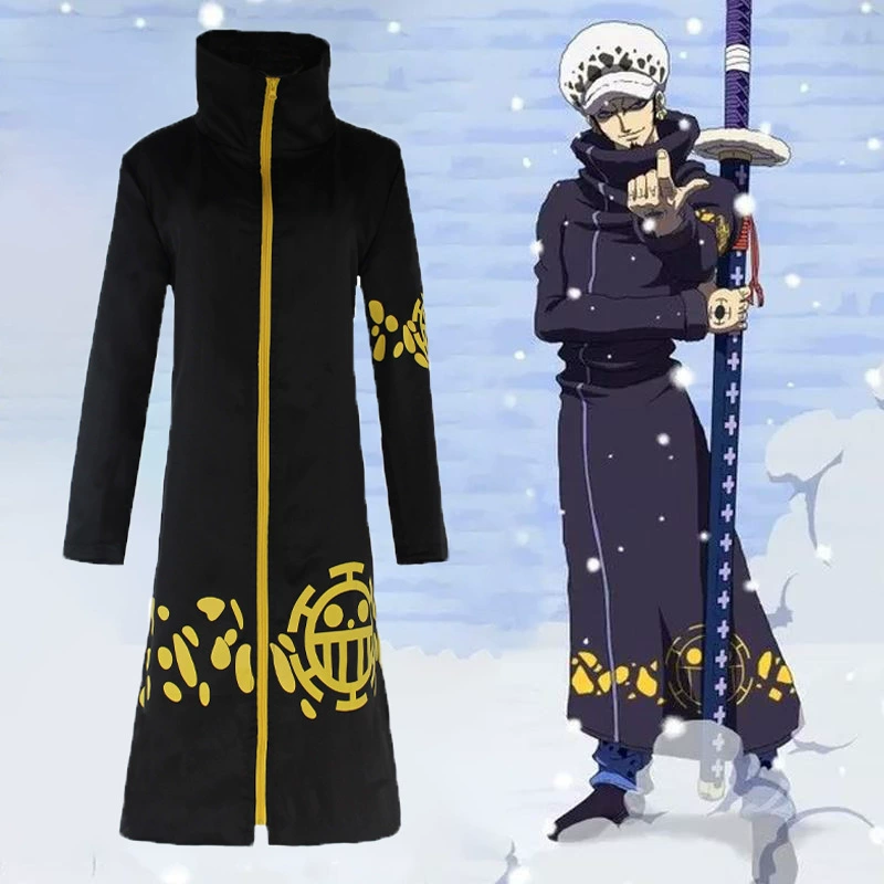 Цельная одежда COS Трафальгар второго поколения трех поколений два года спустя Плащ аниме одежда для косплея