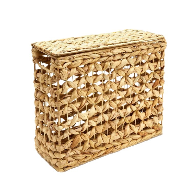 Cesta de almacenamiento de tejido de grasa de calabaza personalizada, estante de almacenamiento de papel de libro doméstico, cesto de almacenamiento de revistas a prueba de polvo image 6
