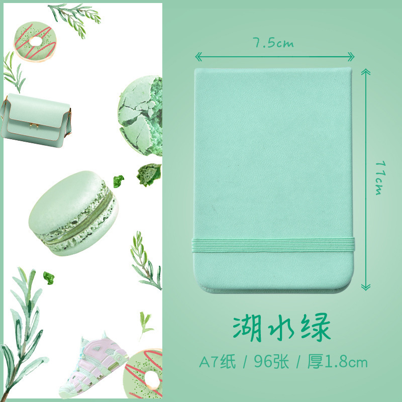 Cuaderno de bolsillo A7 cuaderno DZ cuaderno portátil de comercio exterior cuaderno mini cuaderno de mano