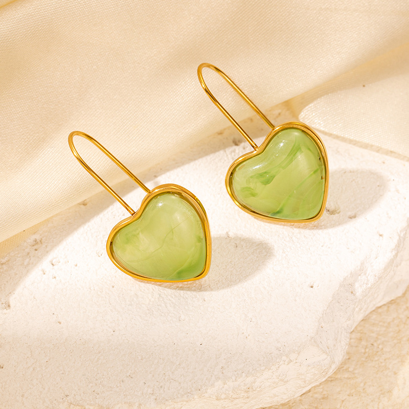 Cute elegant universal sophisticated earrings with zircon