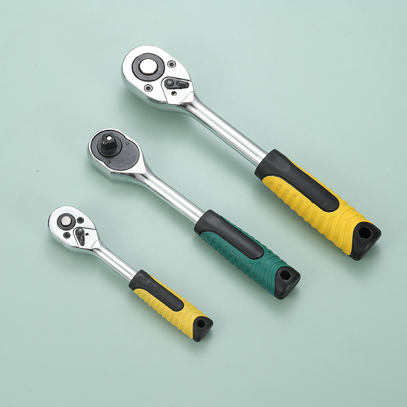 Jiutong 1/2-pulgada de caída rápida Llave de trinquete mosca grande mosca media mosca pequeña llave 12,5 MM llave de enchufe