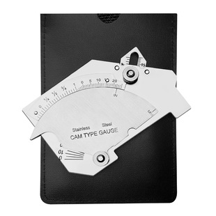 Welding Inspection Ruler, Weld Inspection Ruler, Weld Gauge Measuring Ruler, Bevel Angle, Undercut Depth Ruler, Measuring Tool
