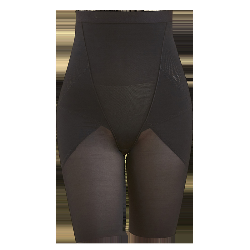 Malla transpirable de cintura alta cuerpo que forma los pantalones postparto corrección pélvica corsé pantalones cadera levantamiento cuerpo que forma pantalones flacos