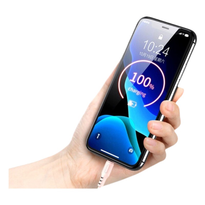 Cable DE DATOS tres en uno cable de carga del teléfono móvil un arrastre tres silicona líquida adecuado para Apple typec Android carga rápida 1,2