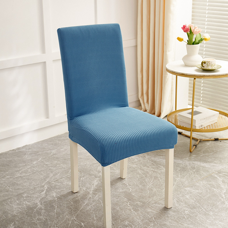 Cuadernas de asiento de asiento de comedor doméstico de cuatro estaciones cubierta de asiento todo incluido cubierta de asiento curva universal cubierta de protección de mesa elástica