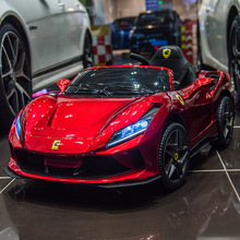 儿童电动车可坐人四轮汽车3-6岁男女宝宝充电遥控仿真玩具车出口