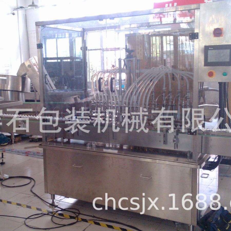 金纺柔顺剂灌装机 洗衣液容积定量自动灌装机 消毒液灌装线