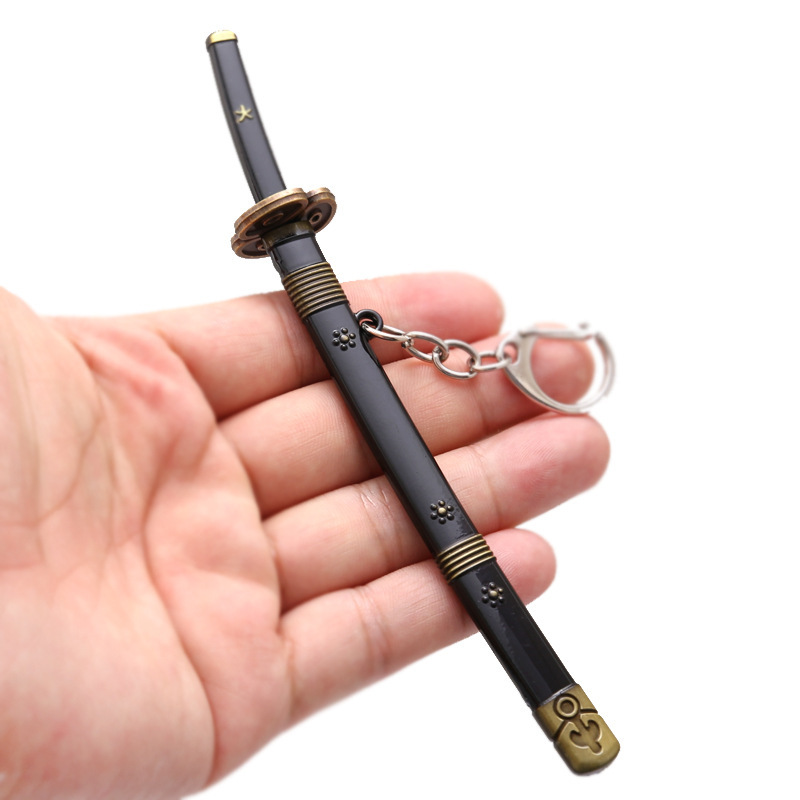 New Mini Katana Keychains Pendant Anime...