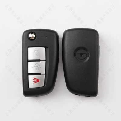 Suitable for Nissan Tiida Avtomobil qapı kilidi silindrləri - nissan-tiida-folding-key-shell-21-keys