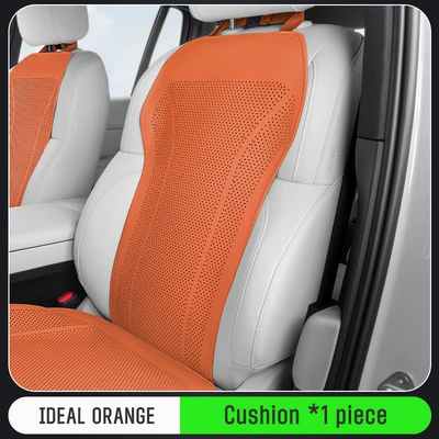 Seat cushion, seat cover | Seat Cushion - ideal-orange-napa-punch-style-cushion-1-piece