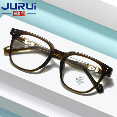 新款2022个性平光镜TR框架优雅精致光学镜防蓝光女士跨境眼镜批发