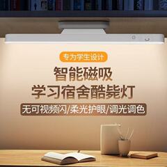 正規品クール死灯学習電気スタンド学生寮磁気吸夜灯保護眼LED充電可能AAA調光ベッドヘッドランプ