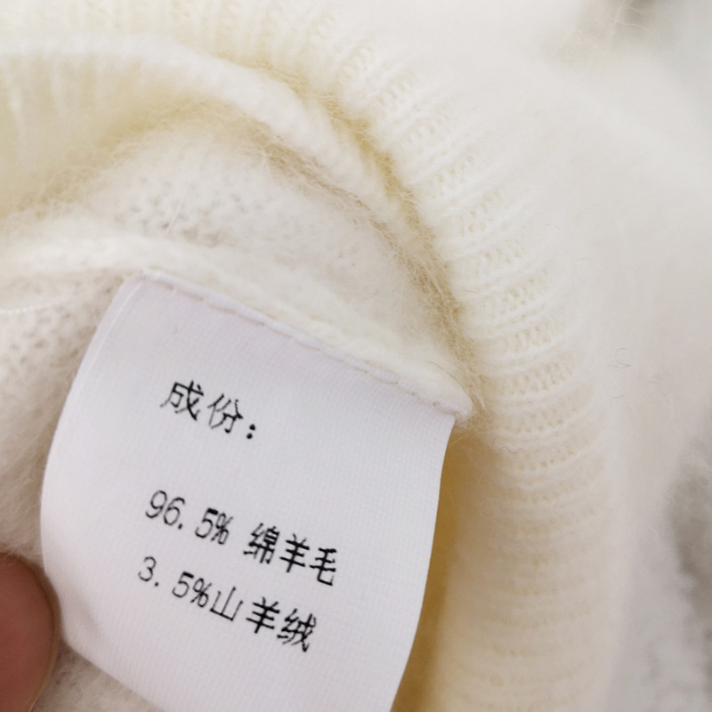高货！2025秋冬210g加厚拉绒羊毛羊绒拉绒V领开衫毛衣女秋冬外套|undefined