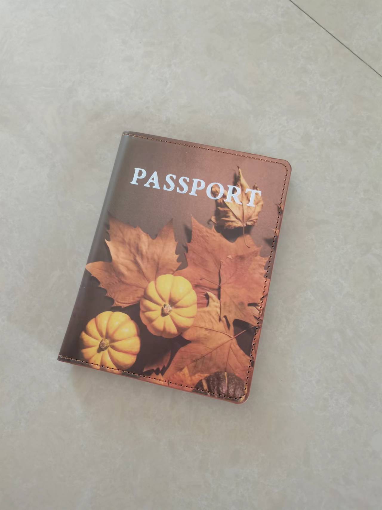 En stock envío gratuito cubierta de pasaporte americano multi-funcional bolsa de pasaporte cubierta de la Tarjeta de pasaporte caja de cuero de almacenamiento integrado pasaporte