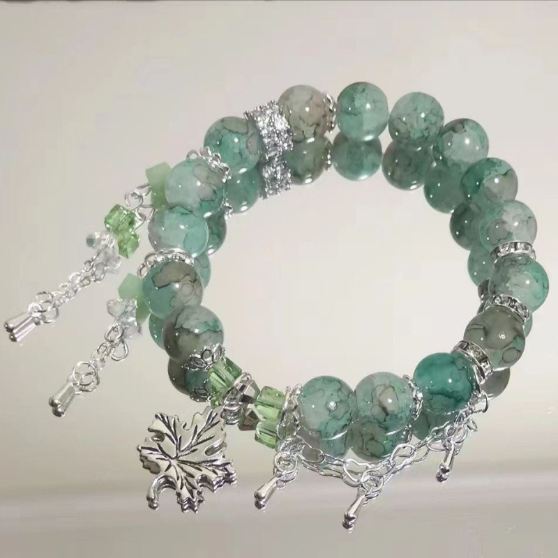 现货批发小说同款串珠流苏手链女小众设计高颜值个性不撞款百搭闺|undefined