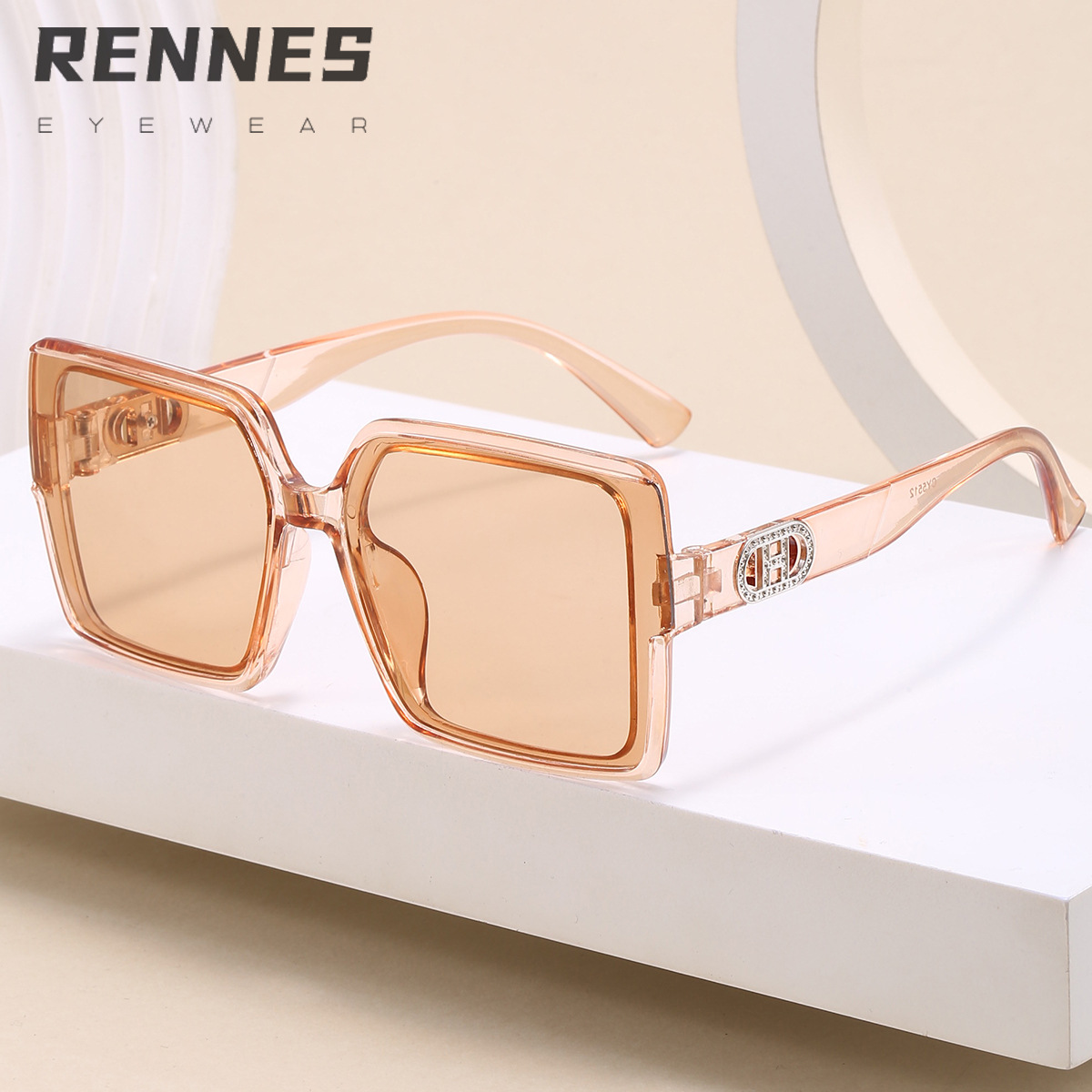 2024 nuevo estilo coreano elegante marco pequeño de alta calidad gafas de sol al aire libre protección UV desgaste esencial gafas de sol